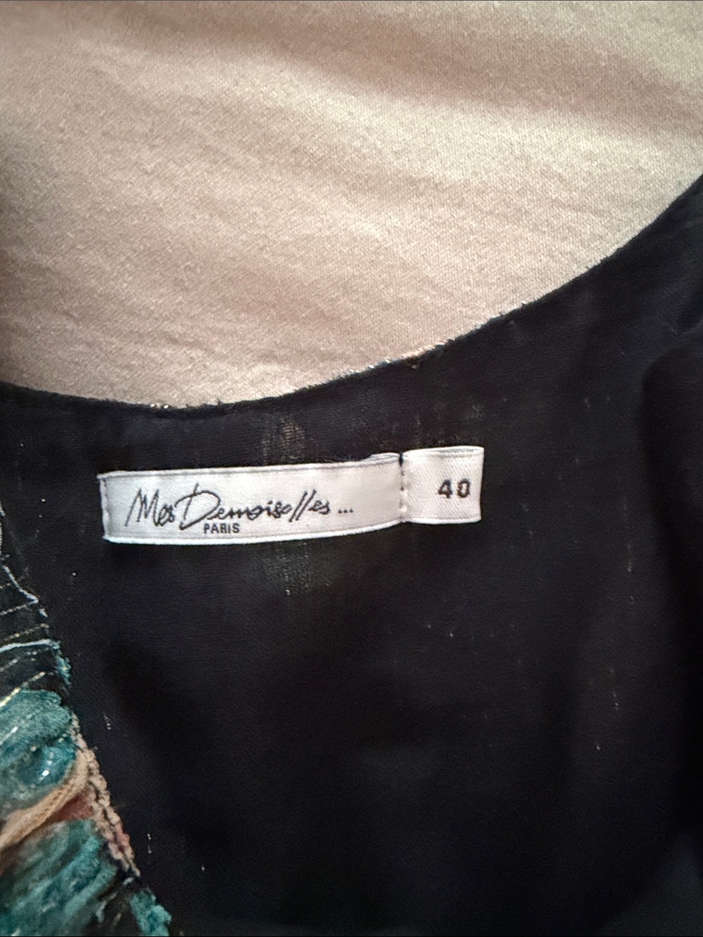Mes Demoiselles Black Floral Tiered Maxi Dress(bw) - Picture 7 of 8